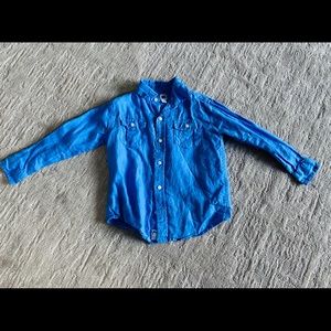 Boys Janie and Jack linen button down